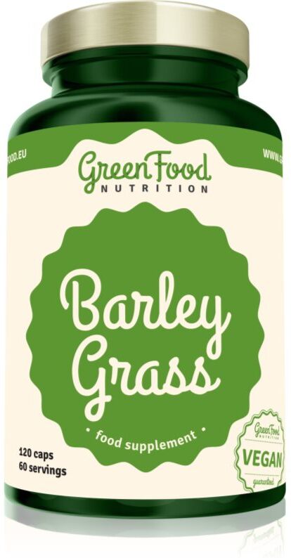 GreenFood Nutrition Barley Grass capsules aux effets antioxydants 120 cps