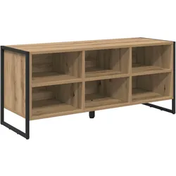 vidaXL Schuhschrank Kunsthandwerk Eiche 60 x 35 x 44 cm Holzwerkstoff