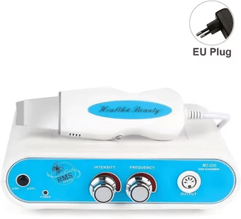 Inspire Curations Ultrasonic Facial Skin Scrubber For Deep Cleansing And Gentle Exfoliation eu Plug