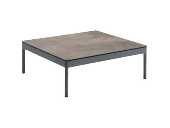 Loungetisch Solei beige HPL B 75 H 28 cm