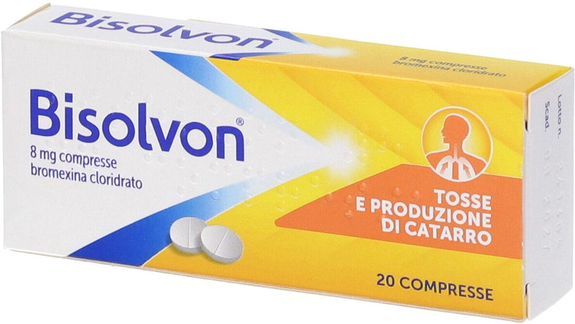Opella Healthcare Bisolvon 8 mg 20 compresse