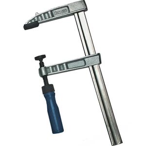 BrüderMannesmann Schraubzwinge M90423, 300mm Spannweite, aus Stahlguss