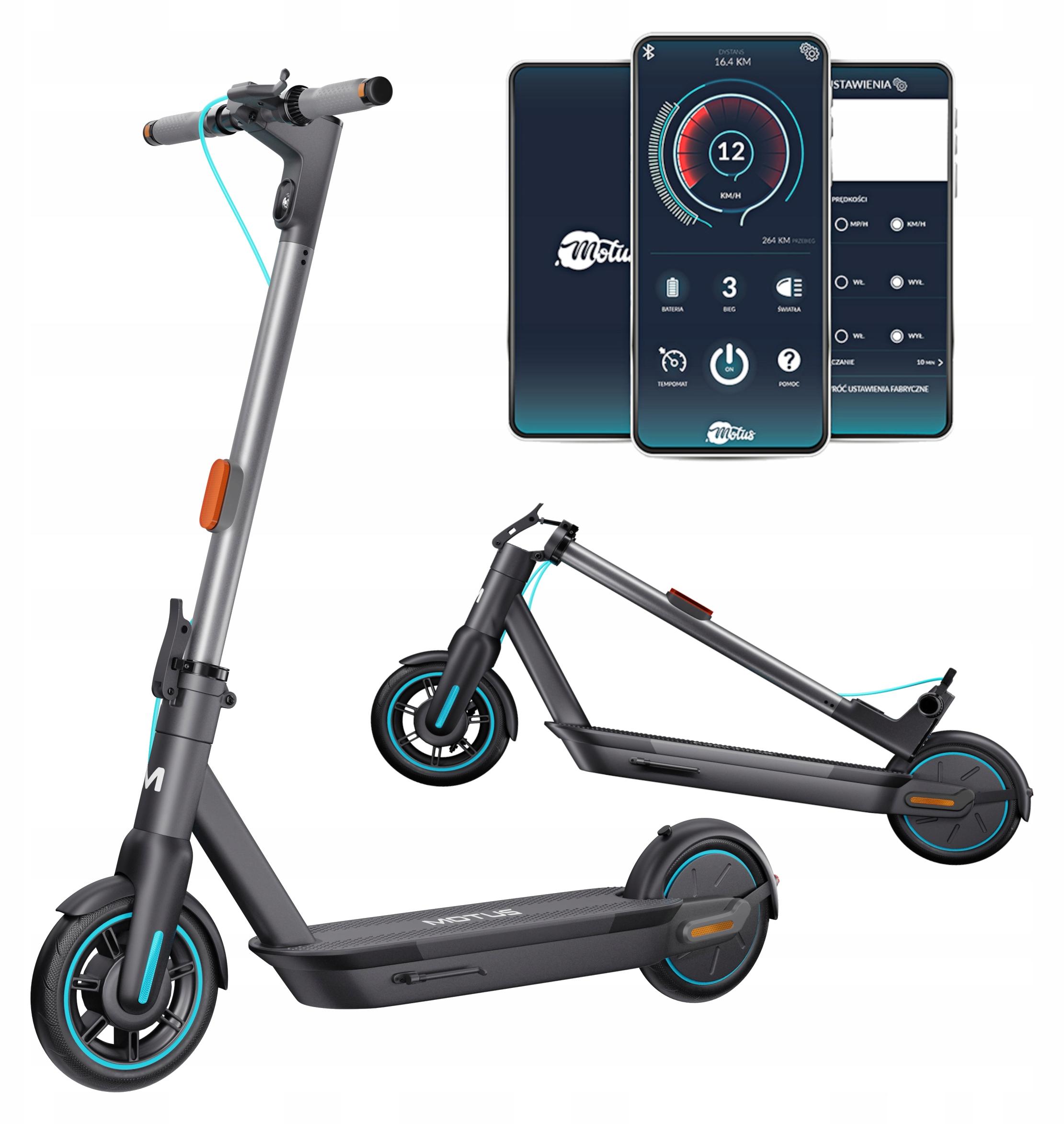 Elektroroller Motus Scooty 10 700 W 60 Km IP54, 15 Ah, Blinker Scooty 10 2023