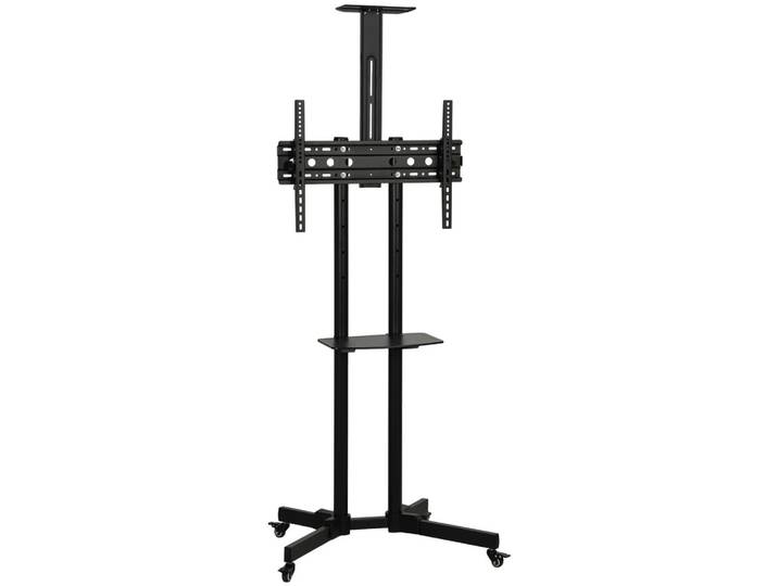 MOBILER-TV-STÄNDER Metall Schwarz