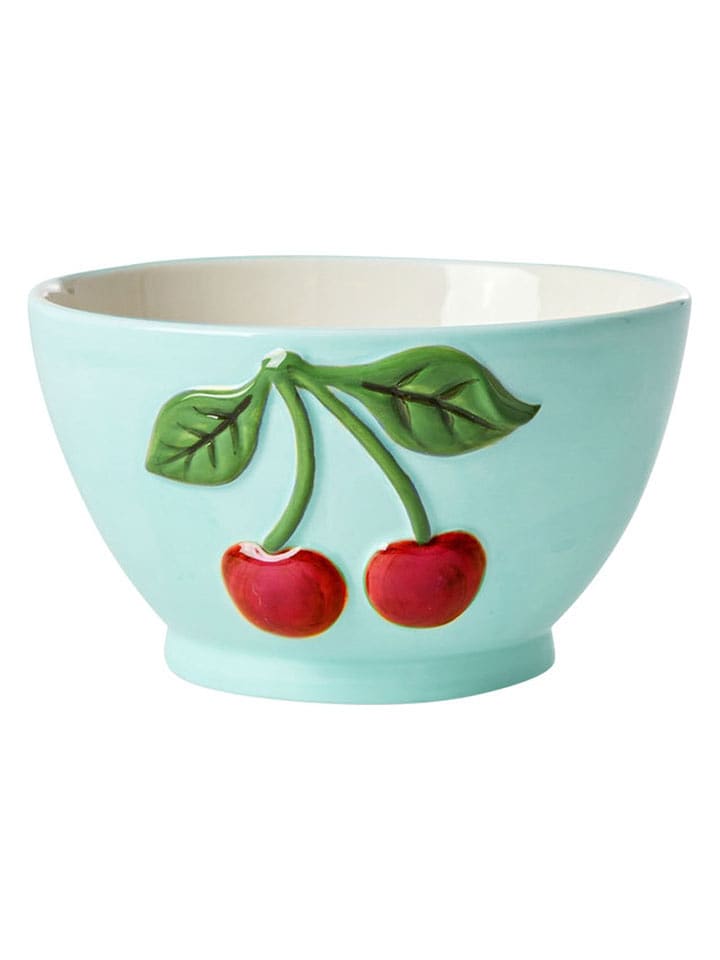 Rice Müslischale "Cherry" in Türkis - 250 ml - onesize