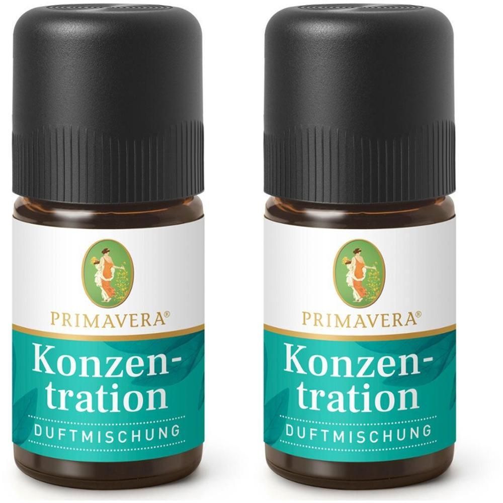 Konzentration Duftmischung ätherisches Öl 2x 2x5 ml Ätherisches