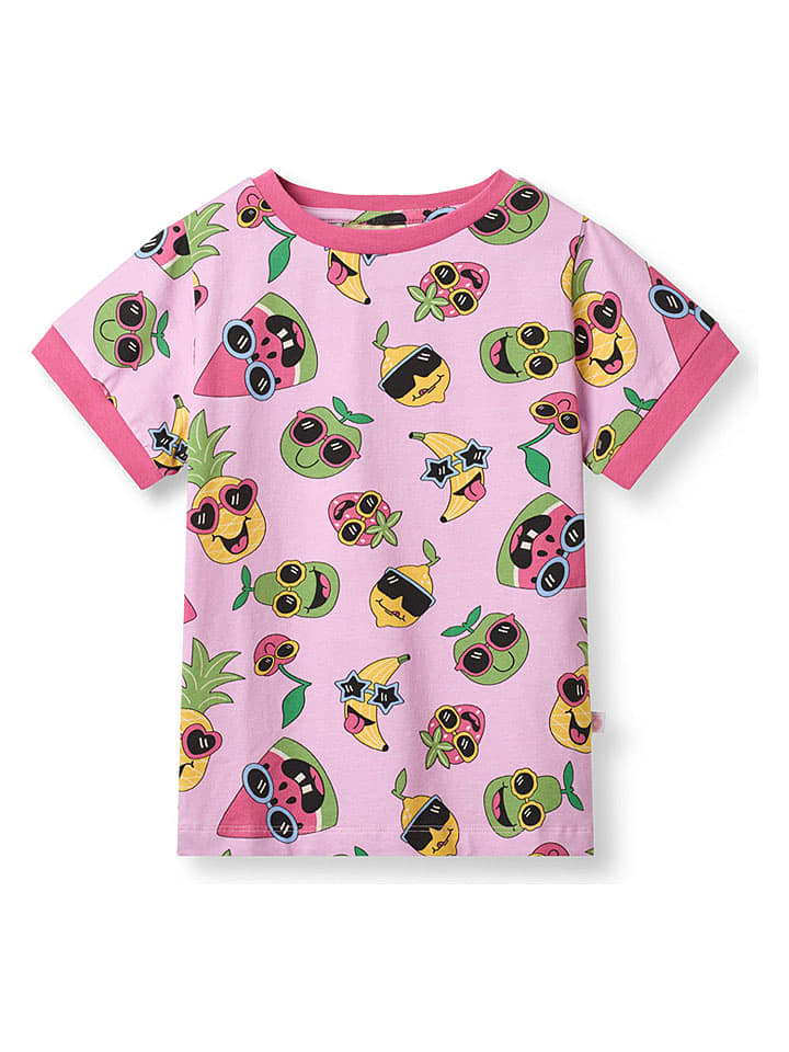 Småfolk Shirt "Elstar" in Rosa - 122/128