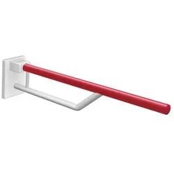 Hewi Duo Stützklappgriff 950.50.1209933 reinweiß, Kunststoff, 700 mm, rubinrot