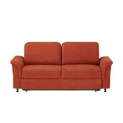 smart Schlafsofa  Valencia , kupfer , Maße (cm): B: 206 H: 95 T: 97.0