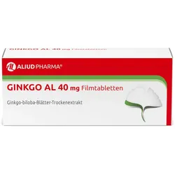 Ginkgo Al 40 mg Filmtabletten 60 ST