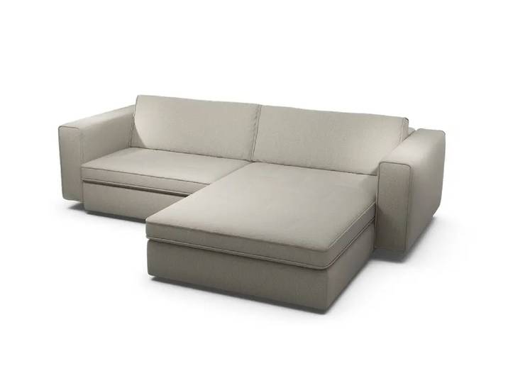 Ecksofa CLOUDY1, Sensoo, off-white, Textil