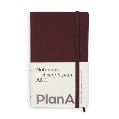 Notizbuch A6 Softcover Cozy Fig Liniert, 128 Seiten