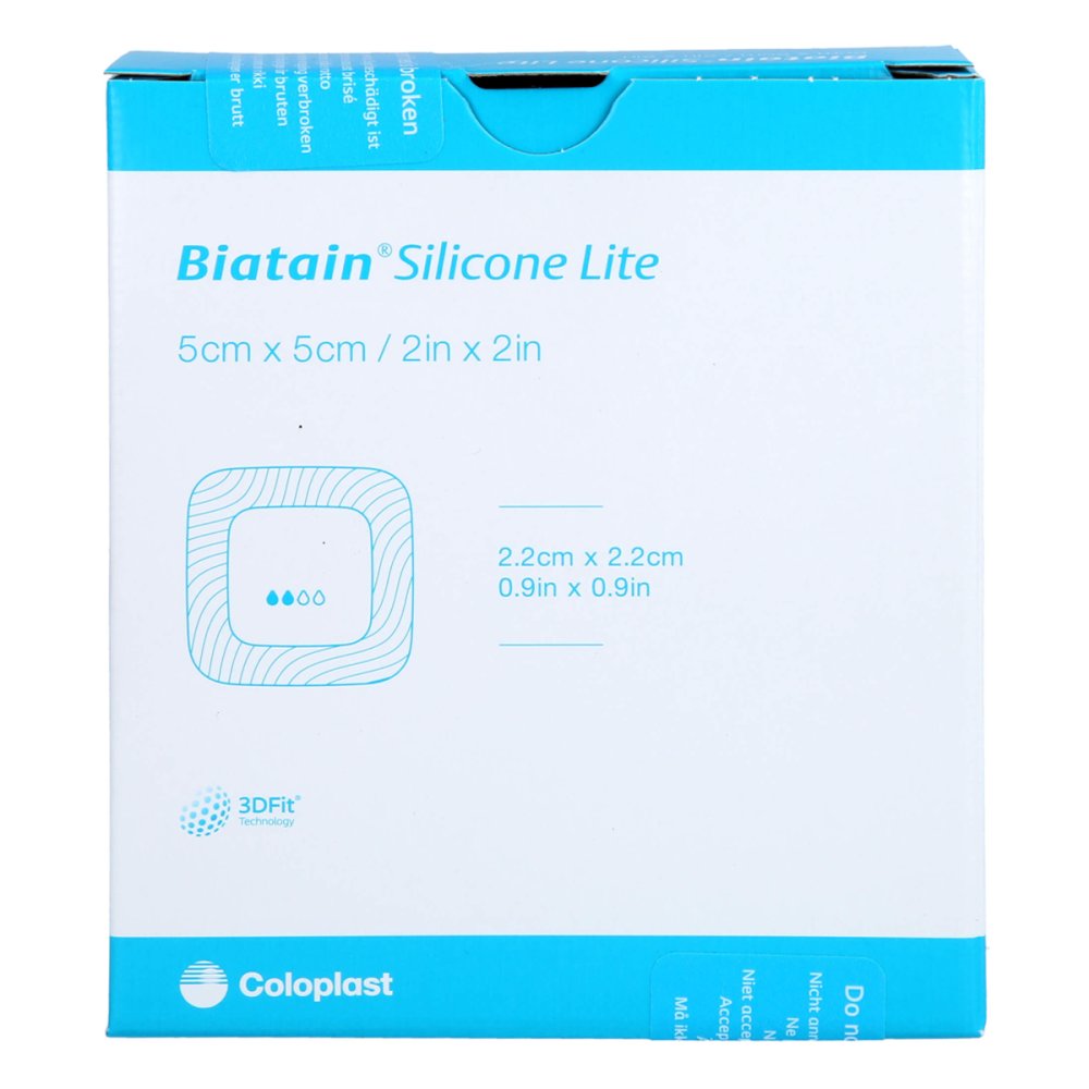 Medi-Spezial GmbH Biatain Silicone Lite Schaumverband 5x5 Cm 18031716