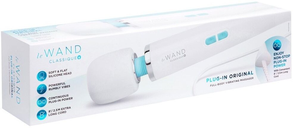 Le Wand Vibromasseur Massant Classique Plug-In avec Vibrations Puissantes