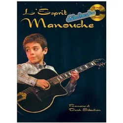 Romane/ Derek Sébastian, L/'Esprit Manouche Débutant (F) Gitarre Buch + CD, Fachbücher von Derek Sébastian, Romane Sébastian