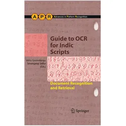 Guide to OCR for Indic Scripts, Fachbücher von Srirangaraj Setlur, Venu Govindaraju