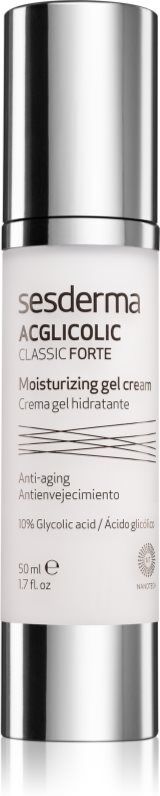 Sesderma Acglicolic Classic Forte Facial Gel-Creme kompletter Anti-Falten Schutz 50 ml