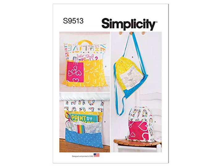 Simplicity SS9513OS Rugzakken, Leeskussen, Bed Organizer OS Één Grootte Slechts