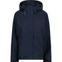 CMP Damen Blouson WOMAN JACKET ZIP HOOD WITH VENTILATION, Größe 44 in Blau Blau
