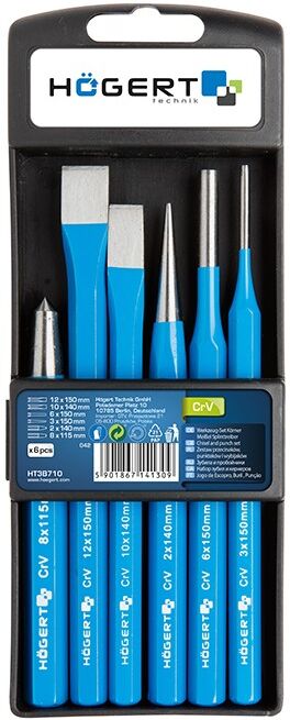 Hogert Technik HT3B710 Chisel + Drift Set