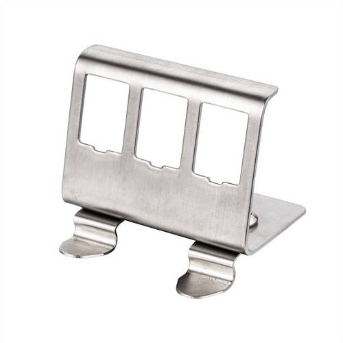 Roline Hutschienen-Adapter unbestückt, für 3 Keystones