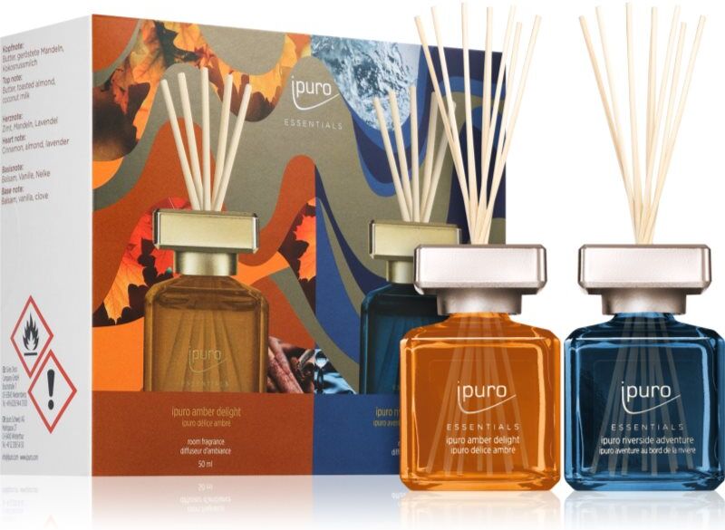 ípuro Essentials Amber & Riverside coffret cadeau
