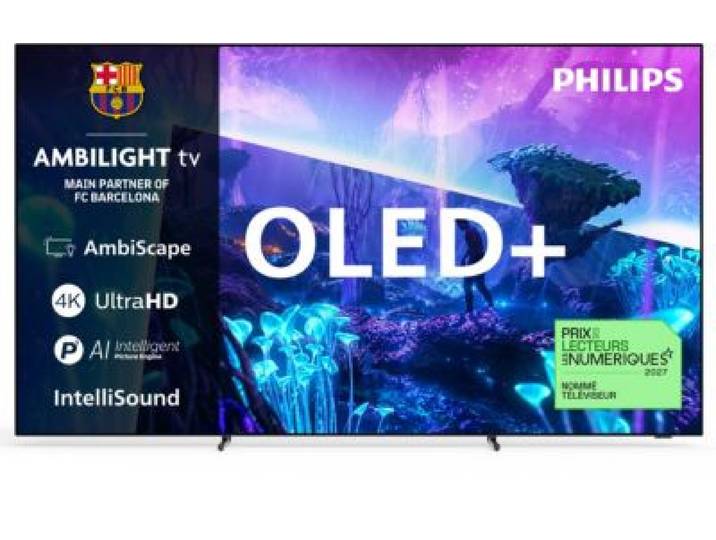 Philips - Tv Oled 65oled951 (2026) 65 (164 Cm) 4k Ultra Hd - Expérience Cinéma, 120hz, Ambilight, Ai Smart Tv