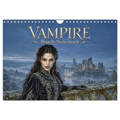 Vampire - Wenn die Nacht erwacht (Wandkalender 2027 DIN A4 quer), CALVENDO Monatskalender