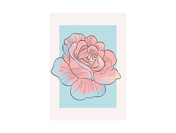 Komar Cendrillon Rose – Taille : 50 x 70 cm Tableau mural\, poster (sans cadre) Disney