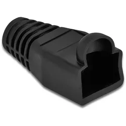 Delock Knickschutztülle für RJ45 Stecker schwarz 20 Stück