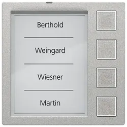 TCS Tür Control Klingeltastenmodul 4-Tasten EN AMI10914-0010