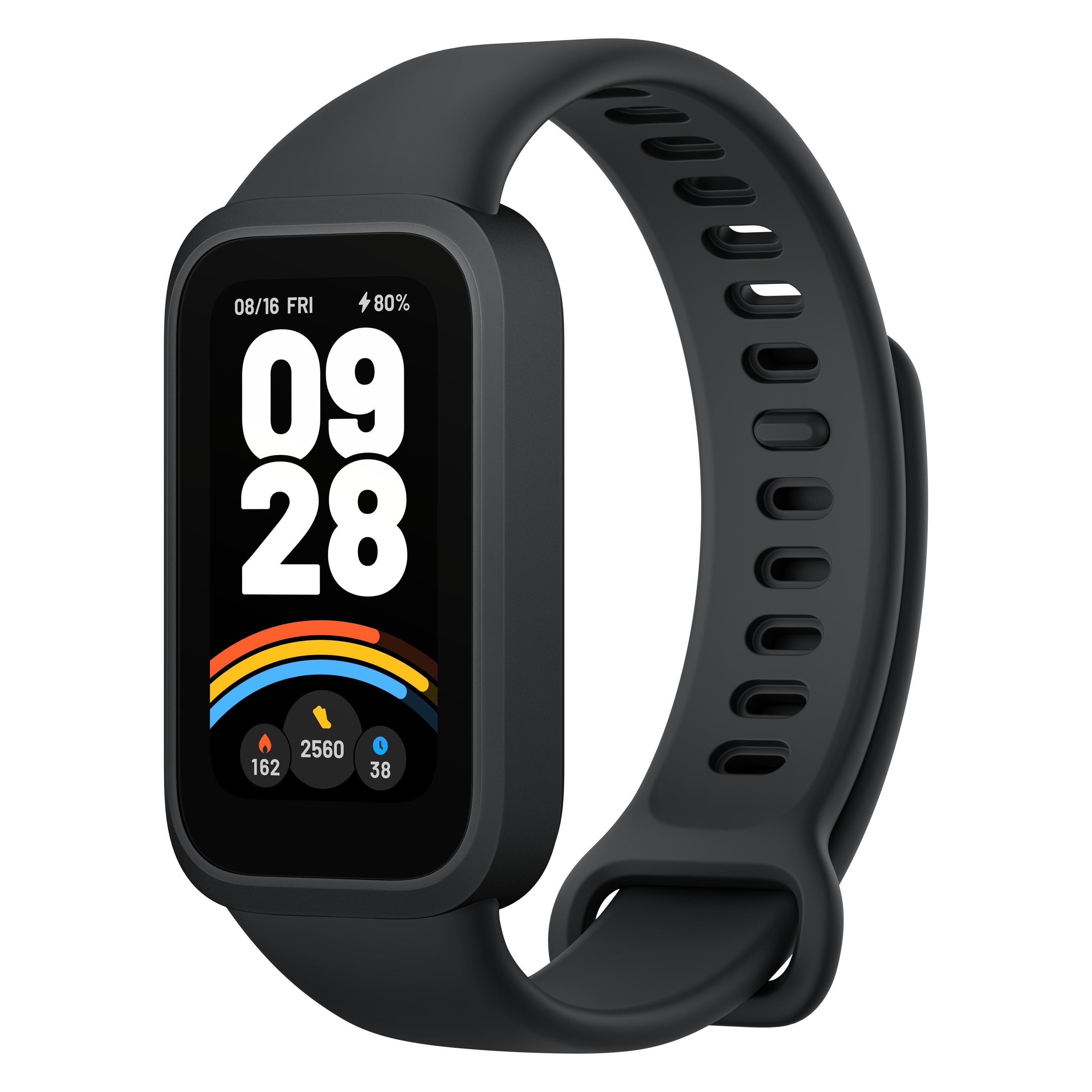 Xiaomi Smart Band 9 Active (37.30 mm, Kunststoff, Schwarz, ohne SIM) (null)
