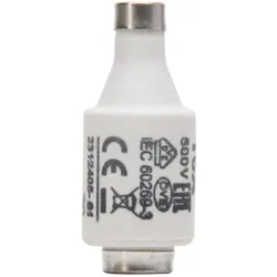 Kopp 325300083 DIAZED-Sicherungseinsatz, 500VAC - 250VAC gL = Ganzbereich Kabel und Leitungsschutz, Inhalt: 5 Stück  - 5 Stück
