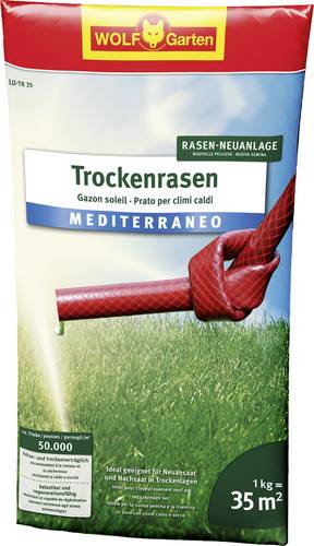 WOLF-Garten 3824010 Trocken-Rasen Mediterrano LU-TR 35 1St.