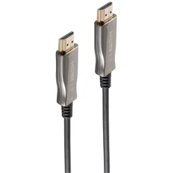 Shiverpeaks -BASIC-S--HDMI Anschlusskabel-Optisches HDMI Kabel, 4K, 50,0m (50 m), Videokabel, Schwarz