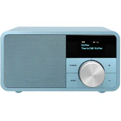 Sangean DDR-7 (AM, DAB+, FM, Bluetooth), Radio, Blau