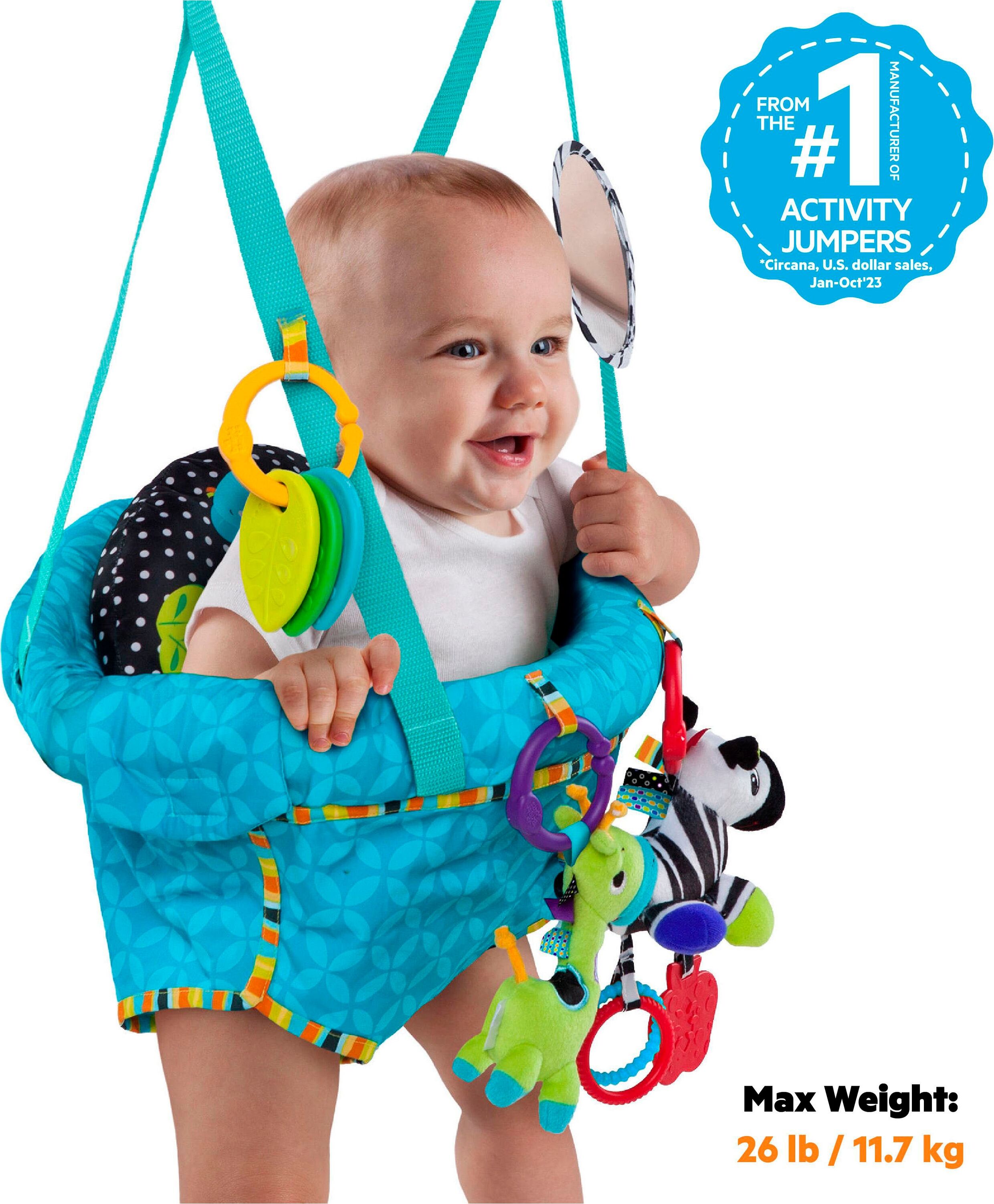 Türhopser BRIGHT STARTS "Bounce 'n Spring Deluxe Door Jumper™", Kinder, bunt, Hüpfspielzeug Türhopser bunt Einheitsgröße