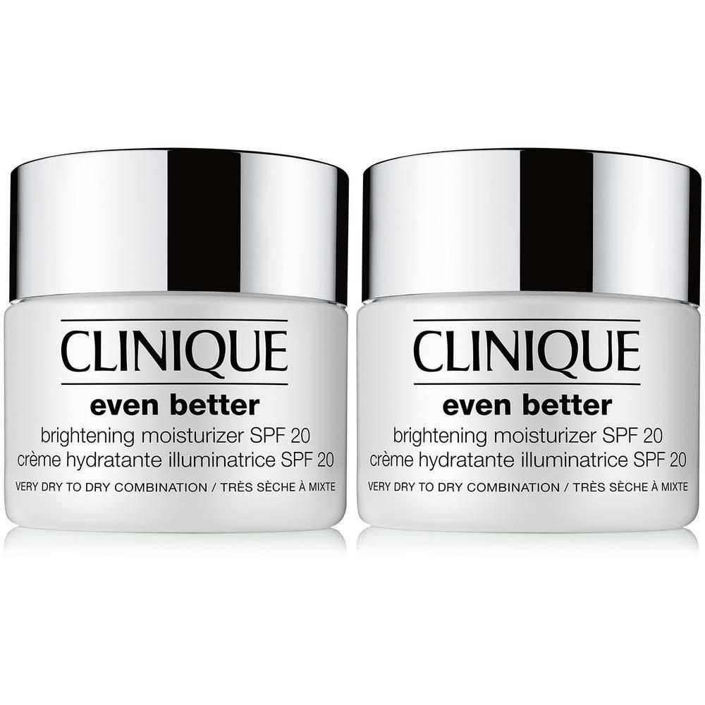 Clinique Even Better Brightening Moisturizer Spf20 x2 2x50 ml Tagescreme