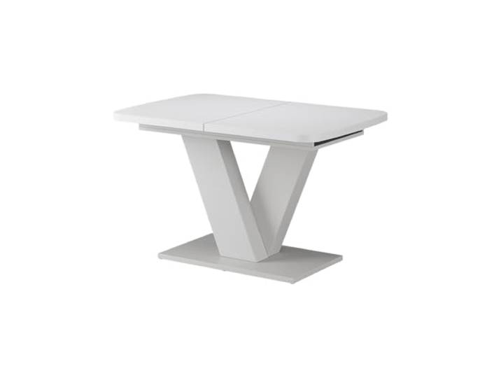 Vicco Esstisch Fenaro , Weiß 120-160 x 80 cm ausziehbar, mit Synchronauszug für variable Tischlänge