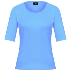 Rundhals-Shirt Modell Velvet Bogner blau, 48