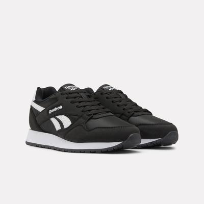 Sneaker REEBOK CLASSIC "REEBOK PRIME EVENT", Herren, Gr. 47, schwarz-weiß (schwarz, weiß), Textil, Schuhe Sneaker