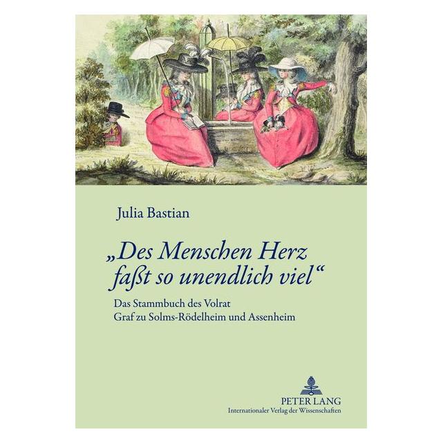 Peter Lang "Des Menschen Herz fasst so unendlich viel" (Deutsch, Julia Bastian, 2013) (7982380)