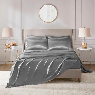 Madison Park Essentials Satin Luxury 6 PC Sheet Set