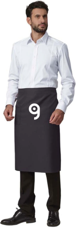 Parannanza Ancona 100% poliestere antimacchia unisex 69x98 cm Personalizzate o neutre SIGGI HORECA