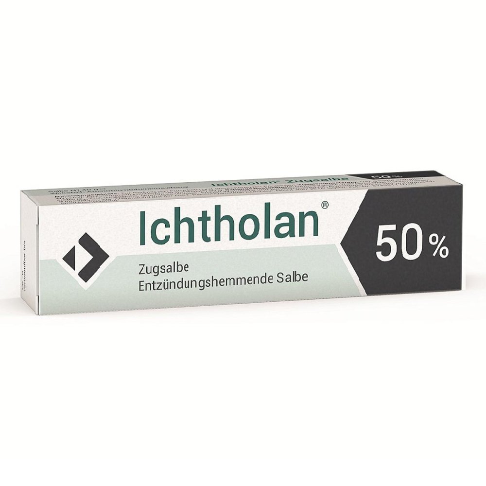 Ichthyol-Gesellschaft Cordes Hermanni & Co. (GmbH Ichtholan Zugsalbe 50% 19093984