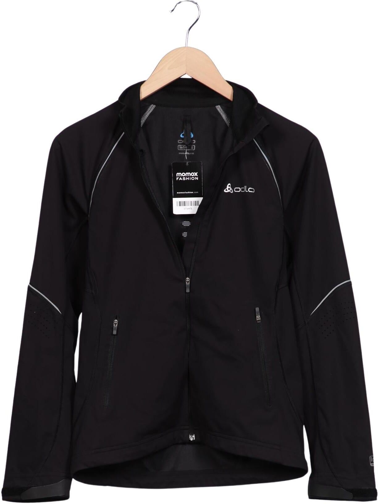 Odlo Damen Jacke, Schwarz, Gr. S, Synthetik - Second Hand