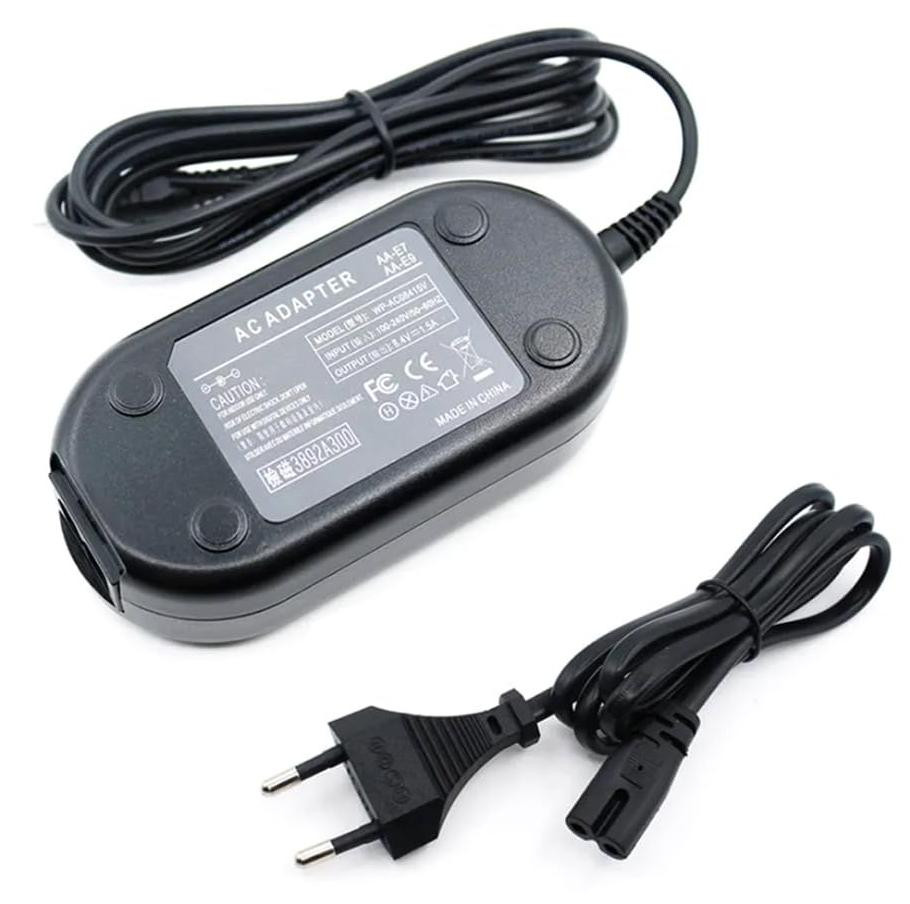 Selius Voedingsadapter voor camera en camcorder, AC naar DC, 8,4V 2A