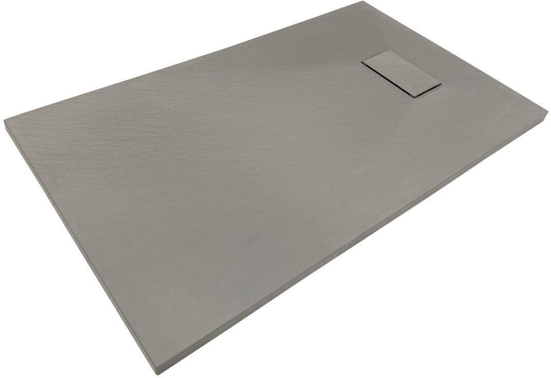 Neuesbad schneidbare SMC Duschwanne 80x80x2,6cm NBST8080G