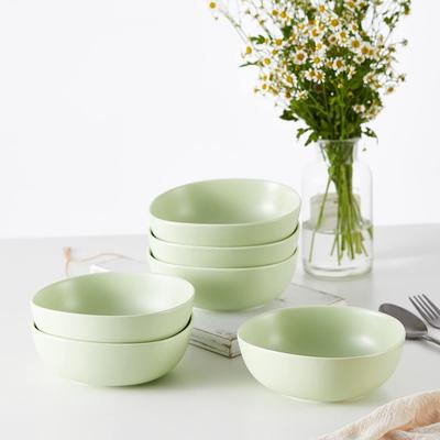 Stone Lain Delilah Porcelain Organic Shape Bowl Set, 6-Pieces