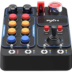 PXN CB1 Control Box (PC), Gaming Controller, Schwarz